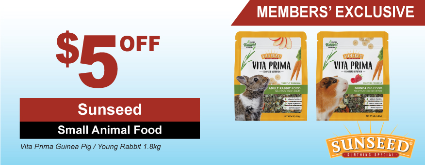 Sunseed Small Animal Food Promo